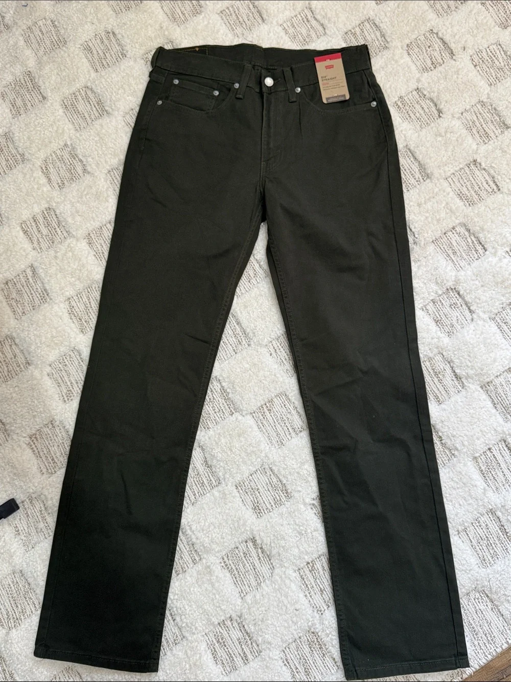 Levi’s 514 Straight Leg Black Jeans Men’s 32x34 NWT Stretch
